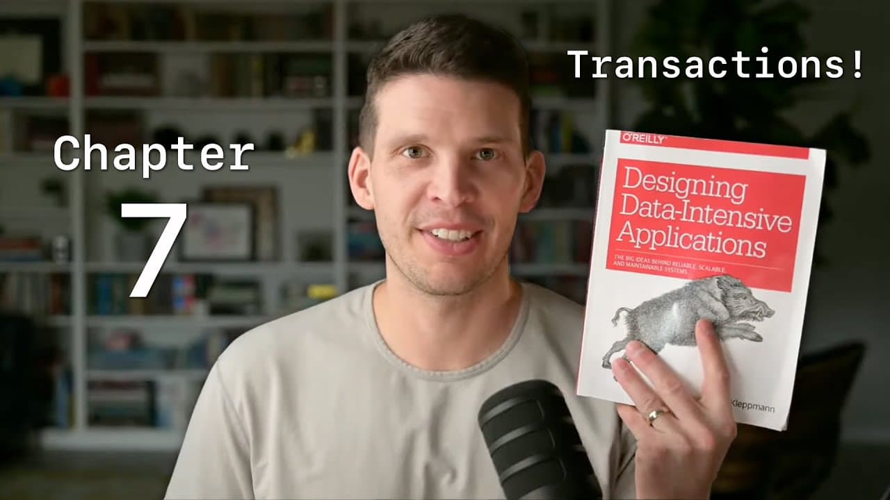Transactions, ACID et niveaux d'isolation — DDIA chapitre 7 (vidéo)