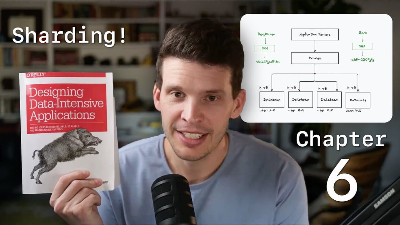Database Sharding ! Designing Data-Intensive Applications Chapitre 6