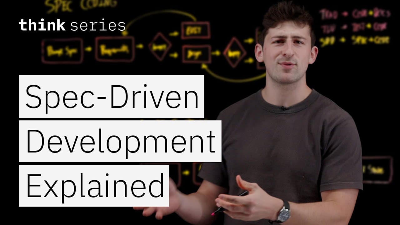 Spec-Driven Development : le codage assisté par IA expliqué