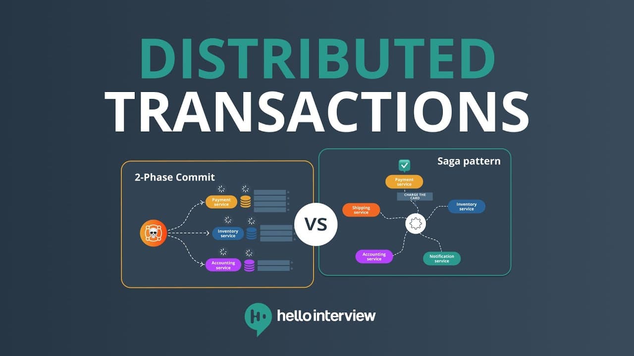 Transactions distribuées expliquées : 2 Phase Commit vs Saga Pattern